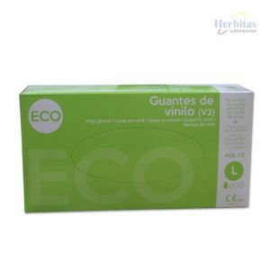 Guanti Vinile Con Polvere Eco L