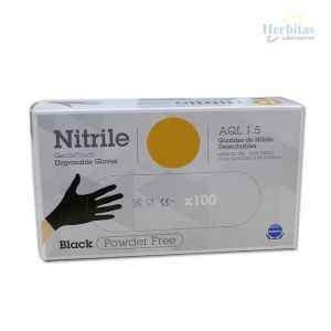 Guantes Nitrilo Negro Gentle Touch