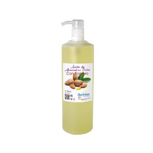 Aceite almendra con esencia de  romero ideal para masajes 