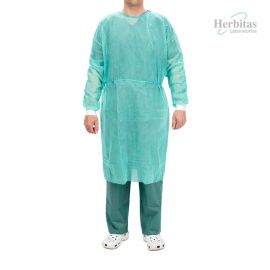 Bata Desechable Estéril Con Puños