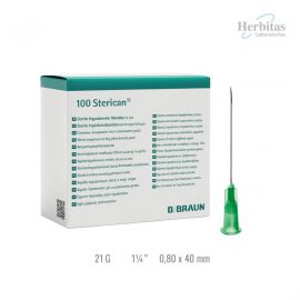 Agujas sterican verde