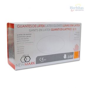 guantes latex sin polvo NewMark