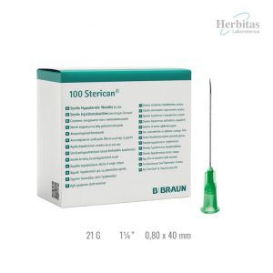 Agujas sterican verde