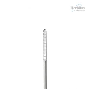 Long Straight Shannon Surgical Burr (2.2 x 20 mm). L. 75 mm