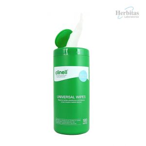 Clinell Universal Disinfectant Wipes 100 u