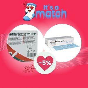 San Valent&iacute;n &iexcl;Match!: Bolsas esterilizar + tiras de control -5% descuento