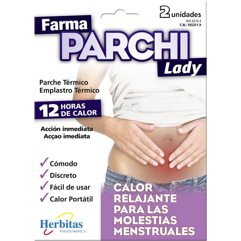Parches térmicos Parchi Lady - Equipamiento médico y hospitalario - Parches  térmicos